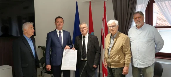 Gradonačelnik Bosilj i dožupanica Zagorec primili članove Akademije arhitektonske umjetnosti i znanosti Hrvatske