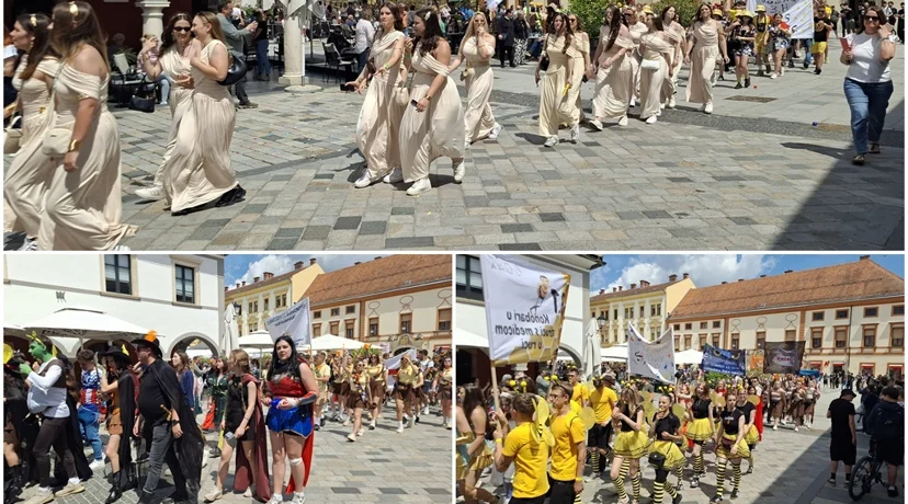 FOTO Mimohod maturanata ispunio grad veseljem i šarenilom