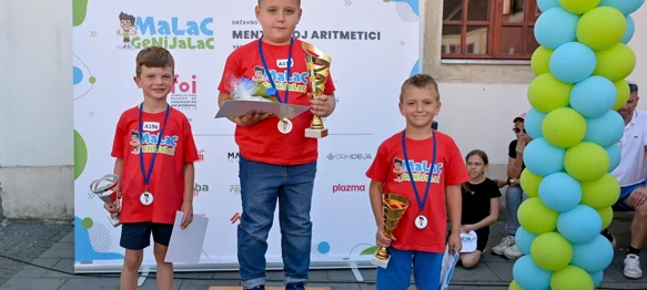 Varaždincima devet medalja na Držanom natjecanju iz mentalne aritmetike