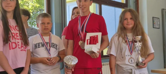 FOTO Petar Štivičić dobitnik prestižne nagrade Oskar znanja te državni prvak u natjecanju &bdquo;Sigurno u prometu&ldquo;