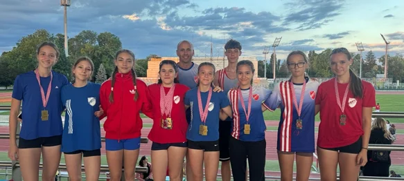 Osvojeno čak osam državnih medalja, Issa Vlahek i štafeta na tronu Hrvatske!