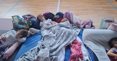 FOTO Za kraj školske godine u sportskoj dvorani organizirali &ndash; prespavanac!