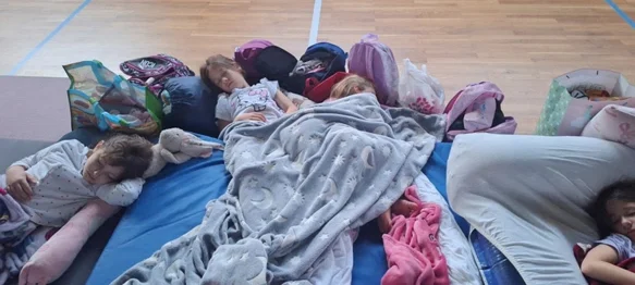 FOTO Za kraj školske godine u sportskoj dvorani organizirali &ndash; prespavanac!