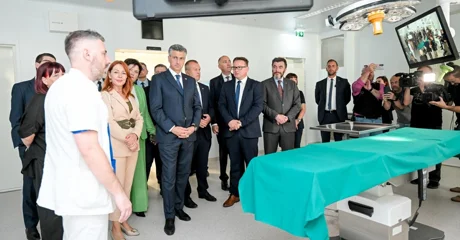 FOTO/AUDIO Plenković: &bdquo;Ova moderna zgrada je samo dio većeg mozaika ulaganja u varaždinsko zdravstvo vrijednog 142 milijuna eura&ldquo;