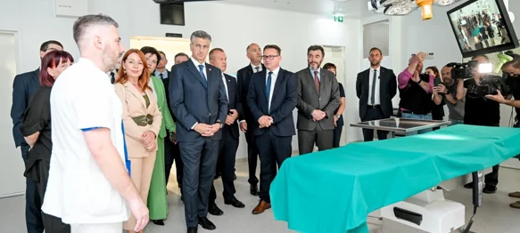 FOTO/AUDIO Plenković: &bdquo;Ova moderna zgrada je samo dio većeg mozaika ulaganja u varaždinsko zdravstvo vrijednog 142 milijuna eura&ldquo;