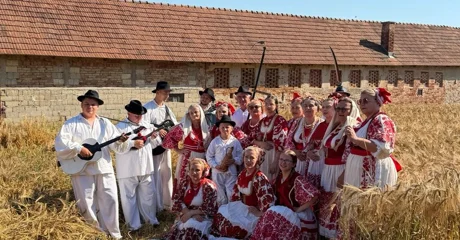 FOTO Uz tradicionalnu ručnu žetvu raži obilježeno 15 godina rada Udruge Biserna Dolina