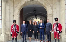 Veleposlanica Republike Austrije na prijemu kod župana Anđelka Stričaka