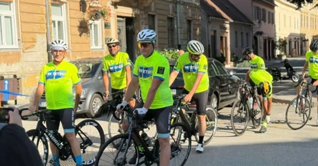 FOTO Iz Varaždina biciklima krenuli na put dug 850 kilometara