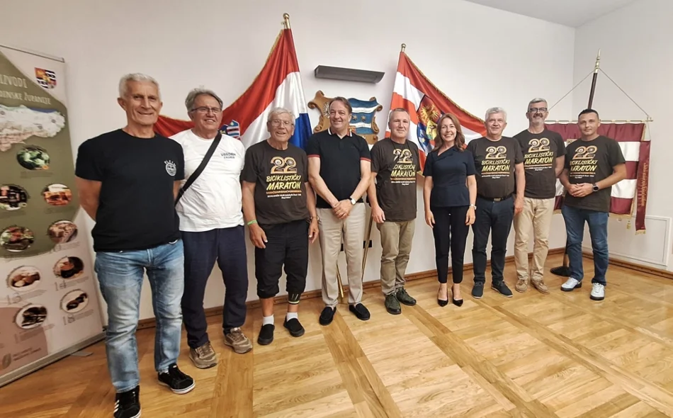 FOTO Iz Varaždina biciklima krenuli na put dug 850 kilometara