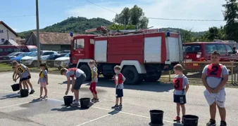 FOTO U Leskovcu Topličkom održano popularno vatrogasno natjecanje