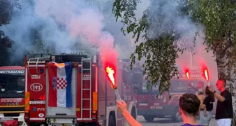 FOTO Novi Marof priredio svečani doček mladim vatrogascima