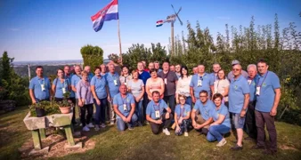 FOTO Uz vino, štrukle i pjesmu podignut 17. Klopotec u Varaždinskim Toplicama