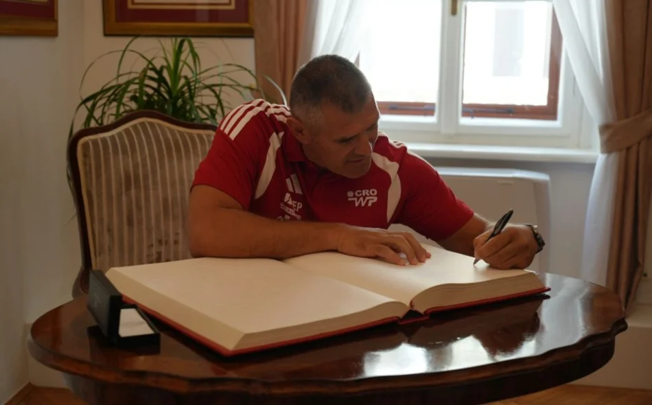 Bosilj primio predstavnike Hrvatskog vaterpolskog saveza