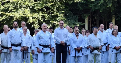 FOTO Svjetski karate majstori na slavljeničkom spektaklu u Novom Marofu