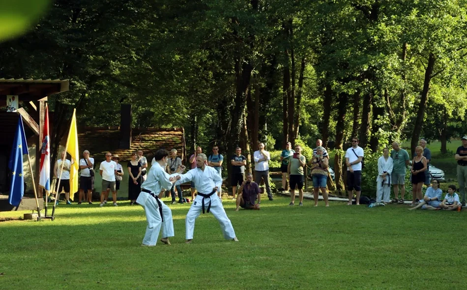 FOTO Svjetski karate majstori na slavljeničkom spektaklu u Novom Marofu