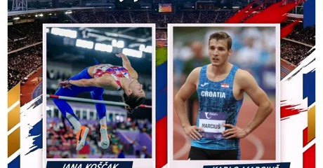 Ajmo, naši! Jana Koščak i Karlo Marciuš na Europskom prvenstvu u Birminghamu