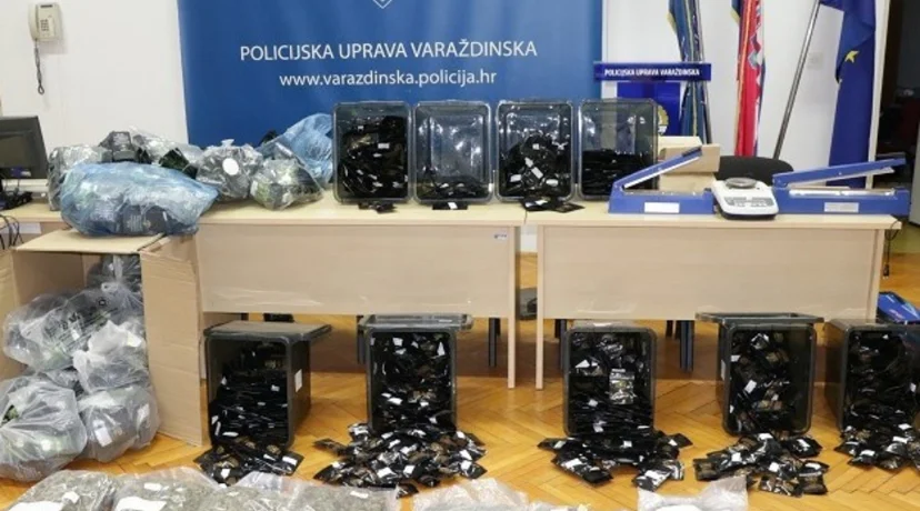 U poslovnom prostoru policija zatekla hrpu droge, dvojac uhićen!
