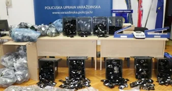 U poslovnom prostoru policija zatekla hrpu droge, dvojac uhićen!