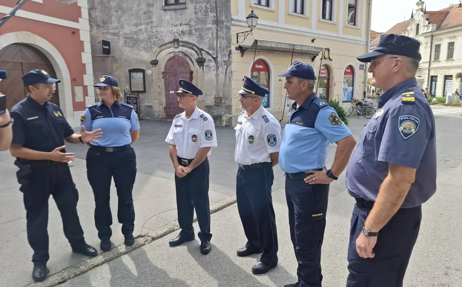 Varaždinskim policajcima tijekom Špancira pridružili se kolege iz Slovenije i Mađarske