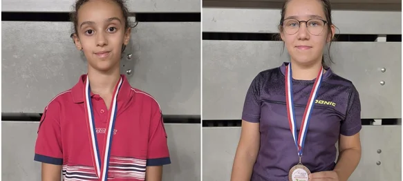 Ida Hadari i Mila Hrkec osvojile brončana odličja