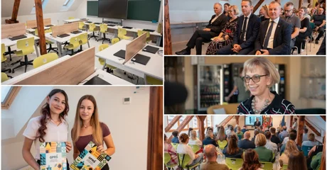 FOTO Potkrovlje pretvoreno o moderni i vrhunski opremljeni prostor za učenike i profesore