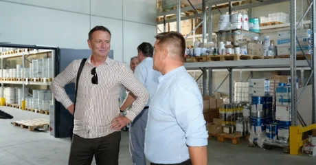 Gradonačelnik Bosilj i zamjenik Marković obišli novi centar tvrtke S-Color