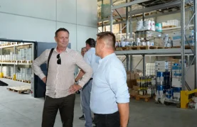Gradonačelnik Bosilj i zamjenik Marković obišli novi centar tvrtke S-Color