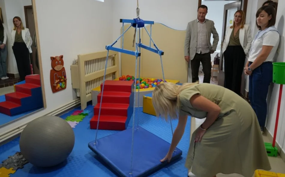 Grad Varaždin osigurava dostupnost rane intervencije, a nova senzorna soba dodatno unapređuje podršku djeci