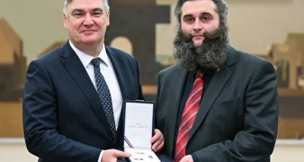 Zoran Hercigonja primio Red Danice hrvatske s likom Antuna Radića