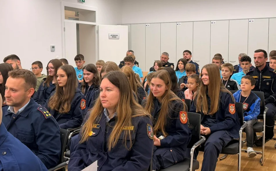 Gradonačelnik Jenkač ugostio mlade vatrogasce koji su izborili plasman na državna natjecanja
