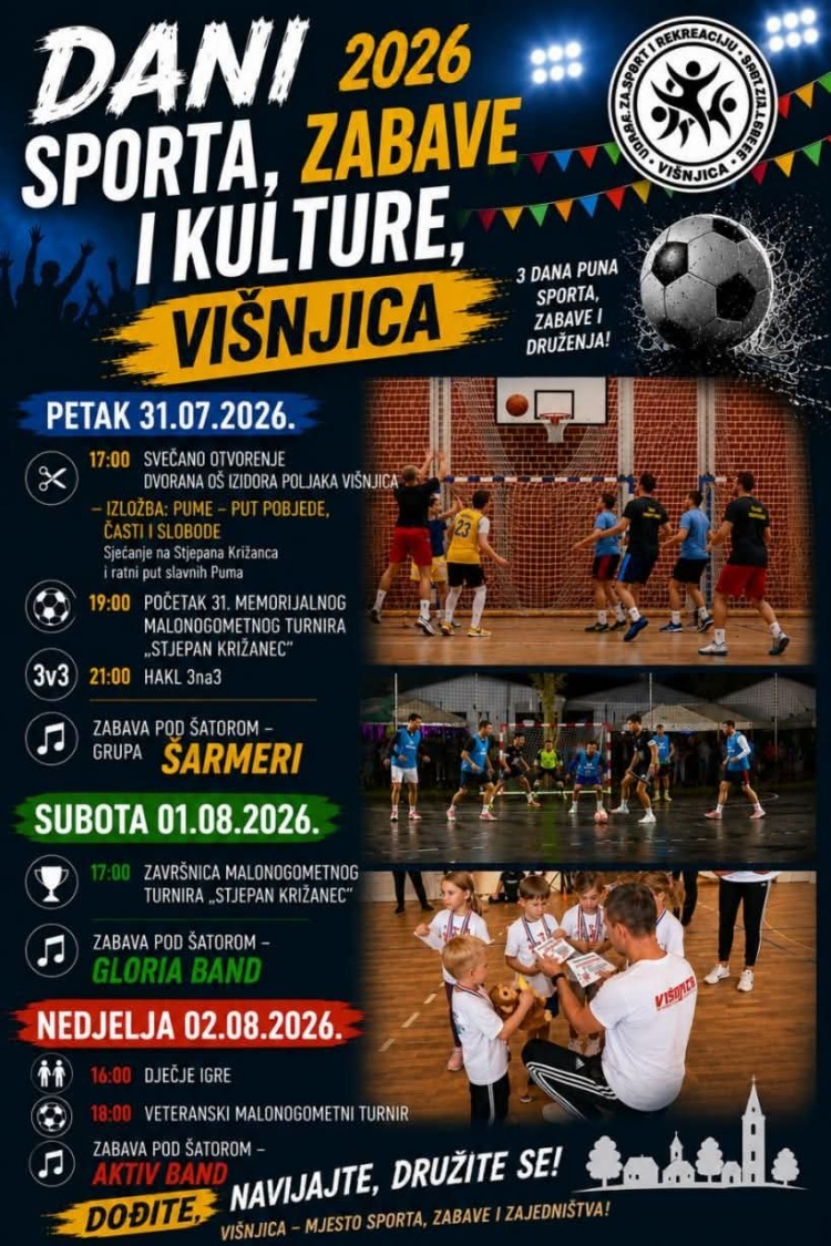 Dani sportazabave i kulture 20261