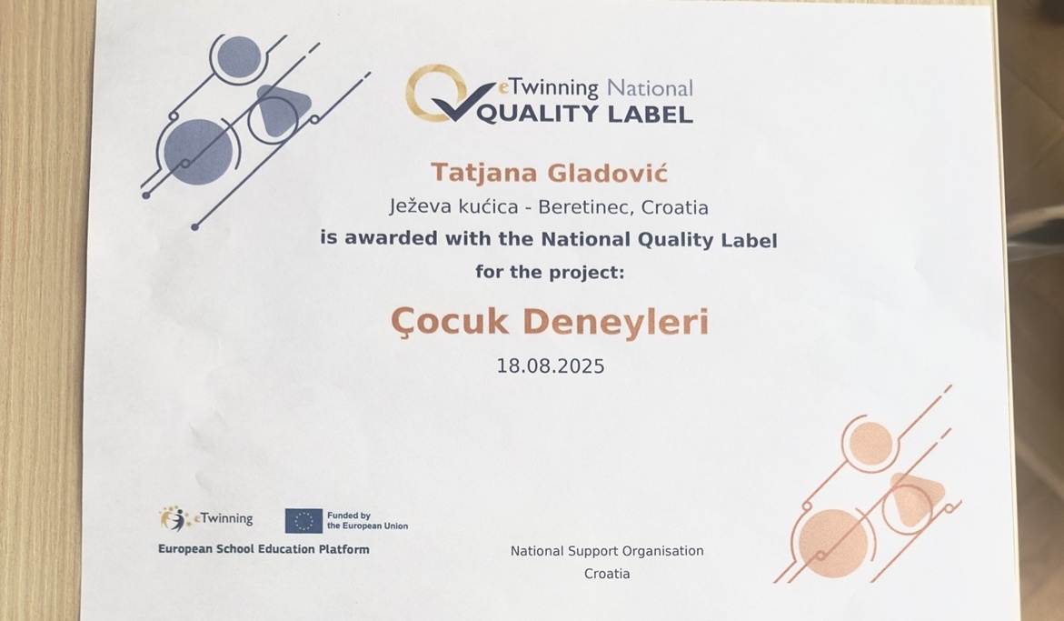 Djecji vrtic Jezeva kucica Beretinec certifikat 2 20250905