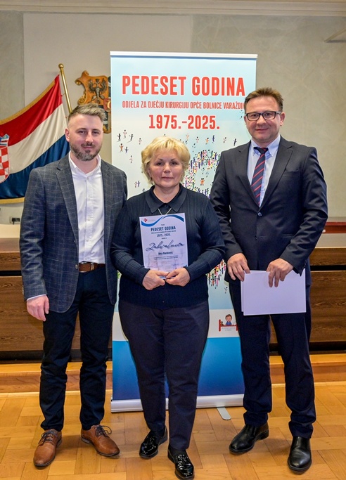Godisnjica Odjela djecje kirugije Opce bolnice Varazdin Hrvoje Stepancec Damir Poljak 2 20250401