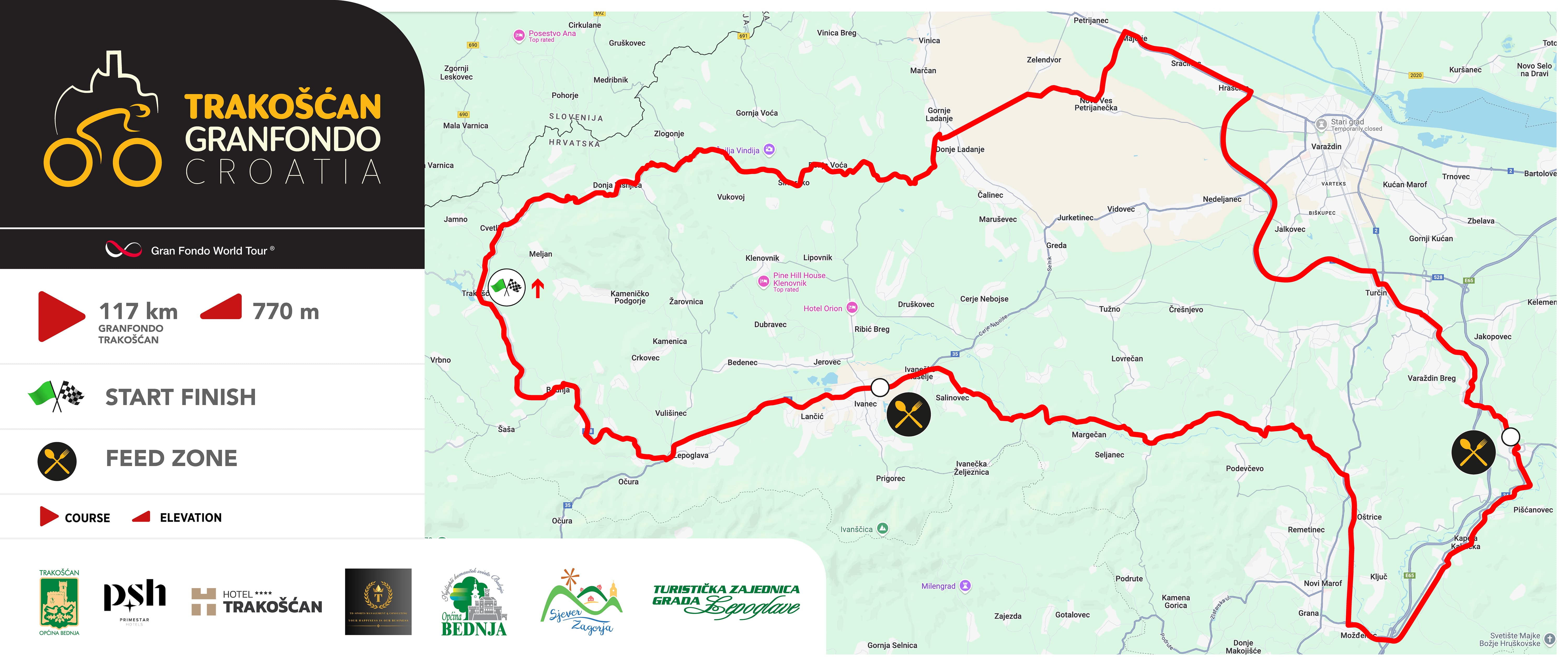 Granfondo Trakoscan mapa new