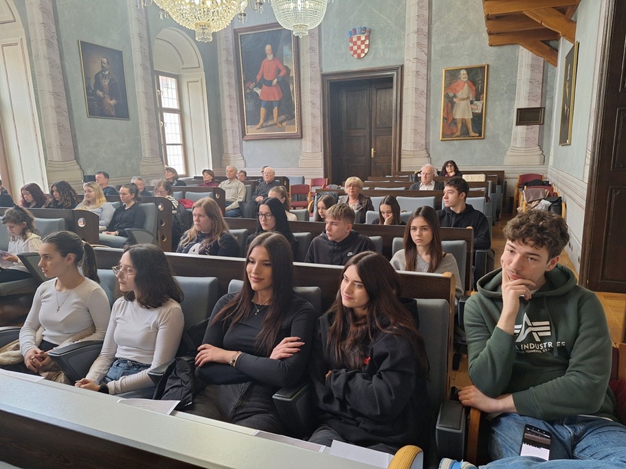 Presernov dan Zupanijska palaca foto Varazdinska zupanija 2 20250211