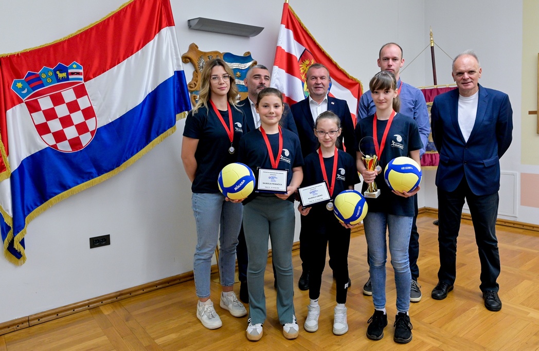 Zenski odbojkaski klub Ivanec prijam Varazdinska zupanija 5 20250520