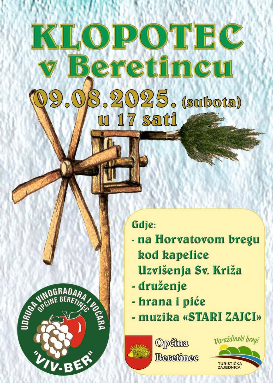 klopotec beretinec